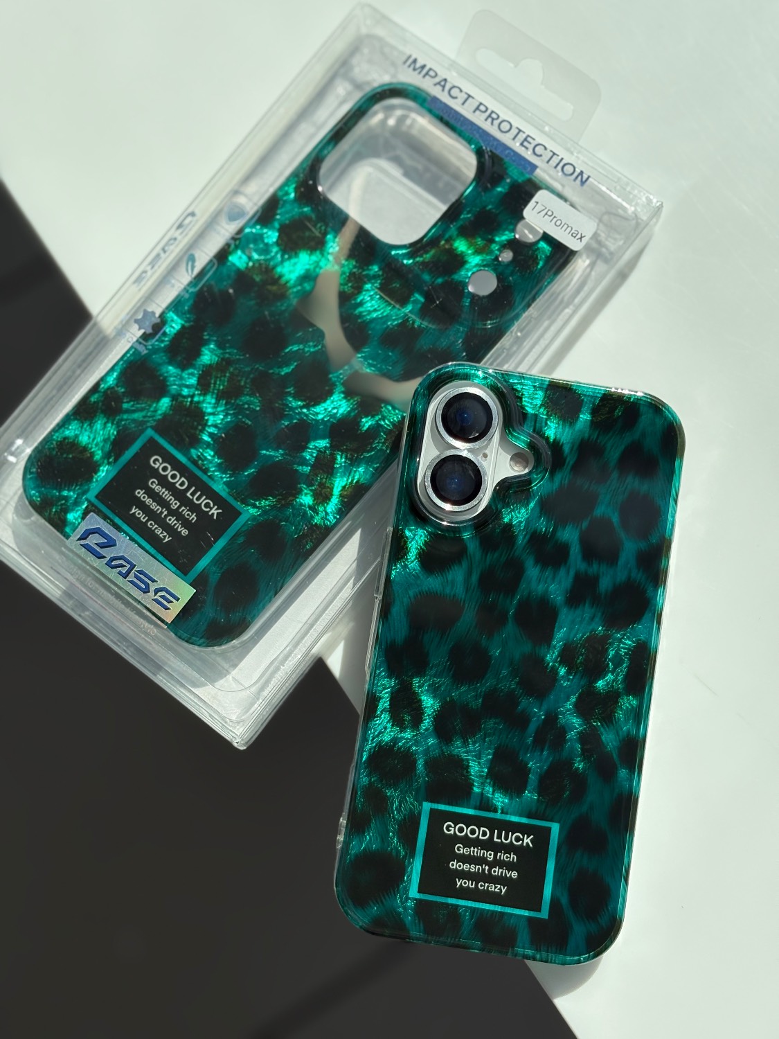 قاب آیفون پلنگی شین shein leopard