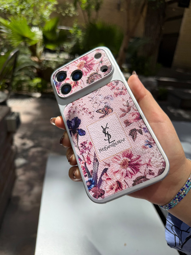 YSL spring flowers در دو رنگ آبی و صورتی