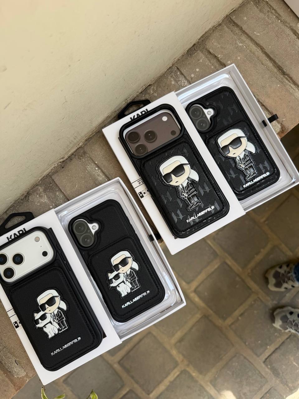 karl magnet wallet قاب آیفون