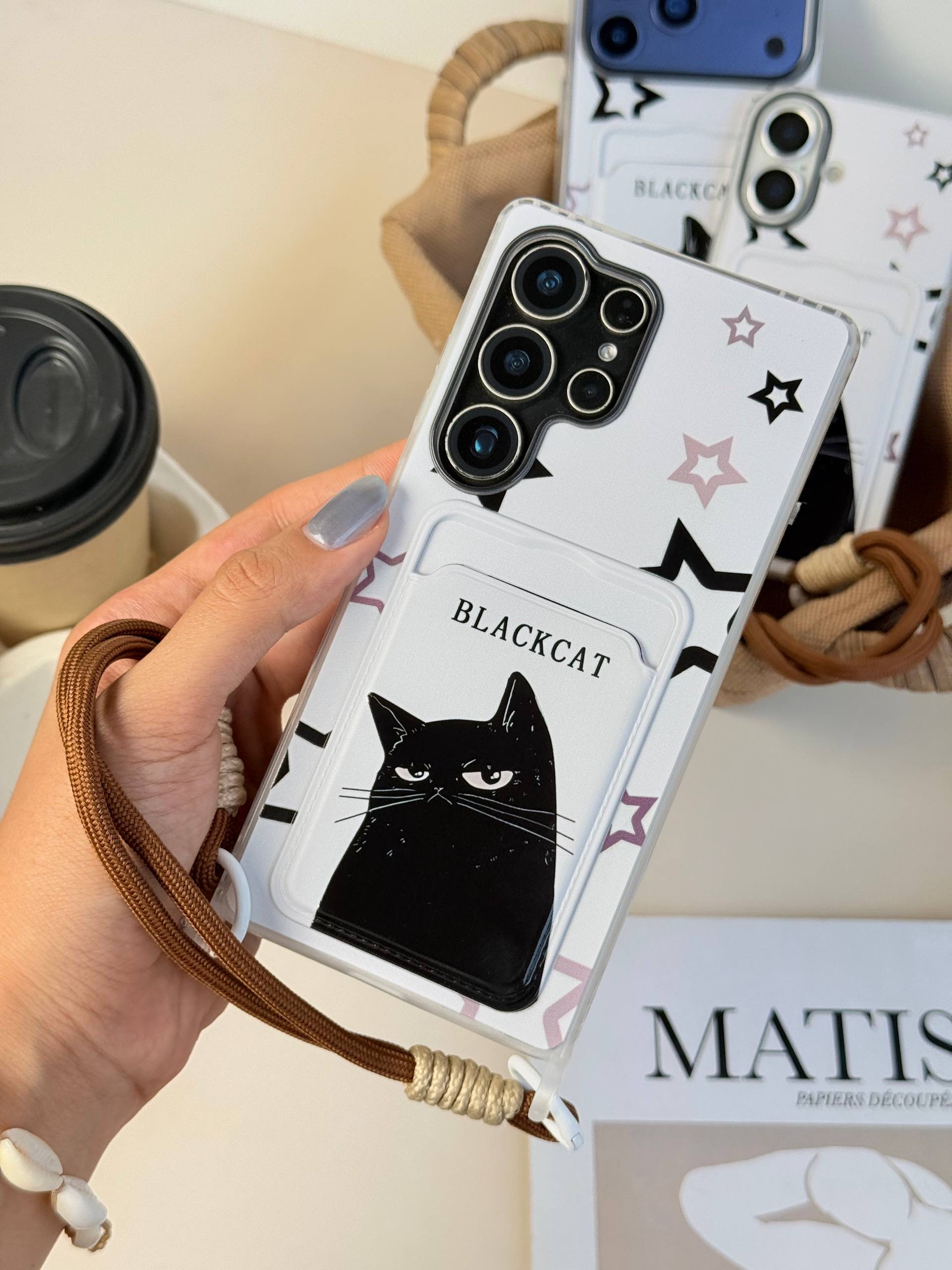 قاب Black Cat جاکارتی دار آیفون