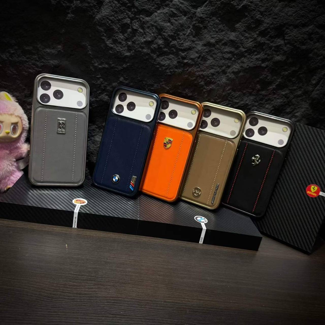 قاب pump leather car brand