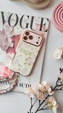قاب کانسپت Dior همراه با آویز زنجیر و پارچه