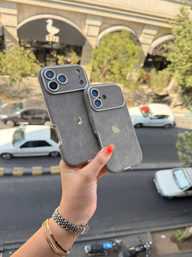 قاب مخملی موکا در دو رنگ