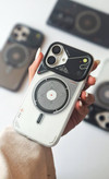 قاب luxury mechanical lenz دارای گلس لنز ضد ضربه آیفون