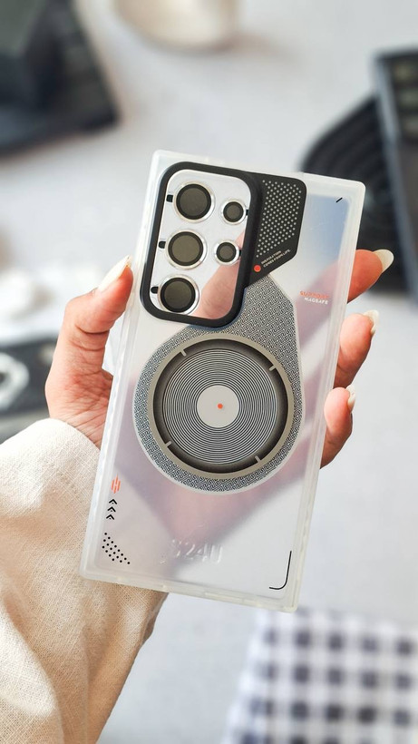 قاب luxury mechanical lenz دارای گلس لنز ضد ضربه سامسونگ
