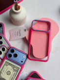 قاب آیفون pink frame