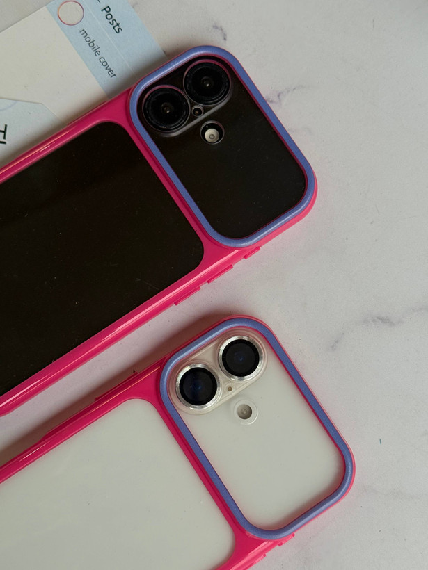قاب آیفون pink frame